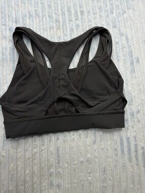 lululemon athletica Black Strappy Racerback Sports Bra